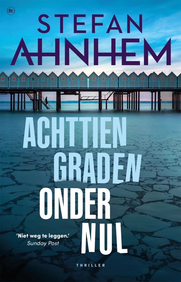 Achttien graden onder nul – Stefan Ahnhem – boek cover