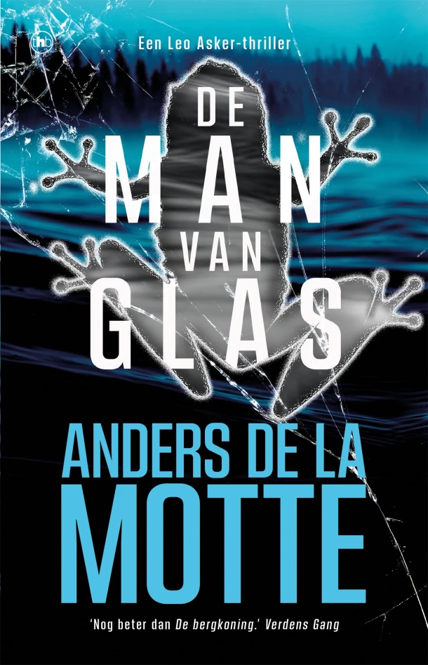 De man van glas – Anders de la Motte – boek cover