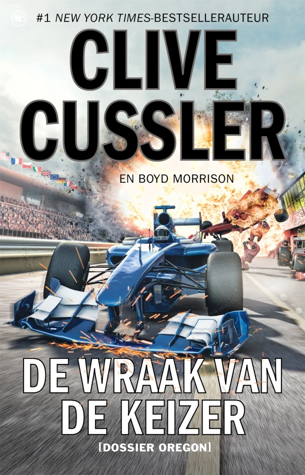 De wraak van de keizer – Clive Cussler – boek cover