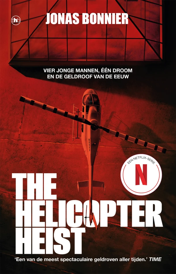 Helicopter Heist – Jonas Bonnier – boek cover