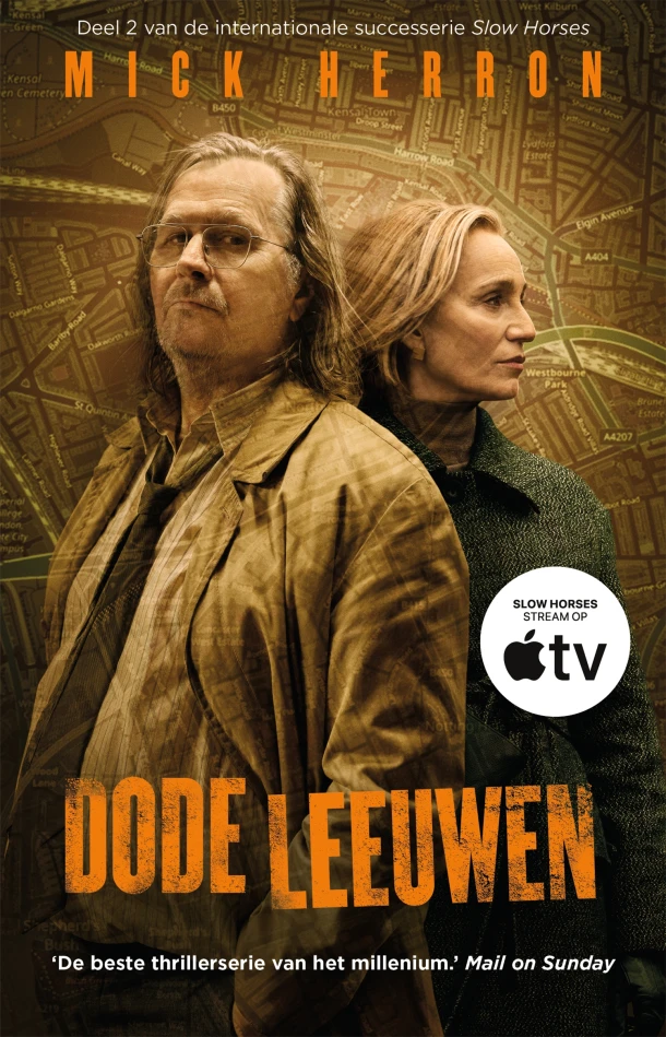 Dode leeuwen – Mick Herron – boek cover