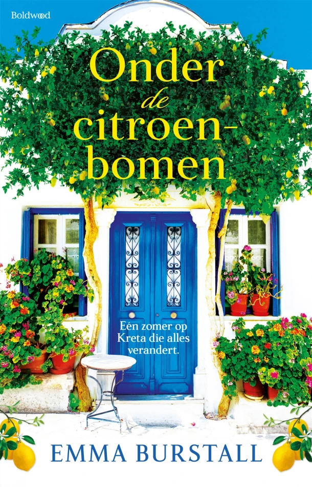Onder de citroenbomen – Emma Burstall – boek cover