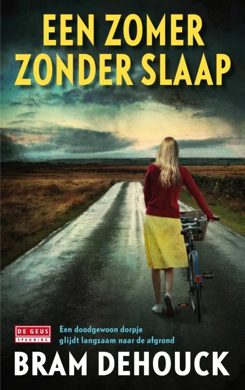 Een zomer zonder slaap – Bram Dehouck – boek cover