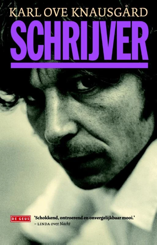 Schrijver – Karl Ove Knausgård – boek cover