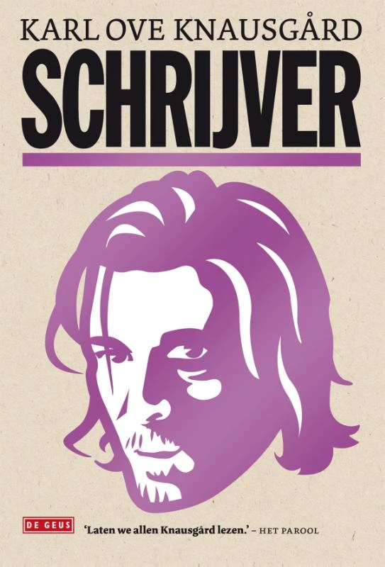 Schrijver – Karl Ove Knausgård – boek cover