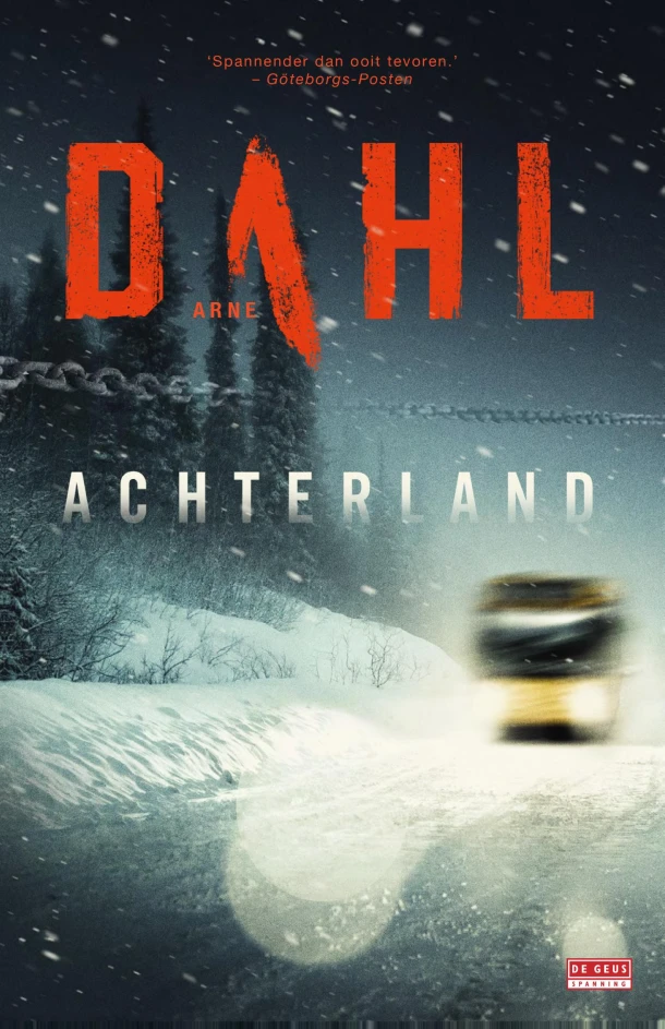Achterland – Arne Dahl – boek cover