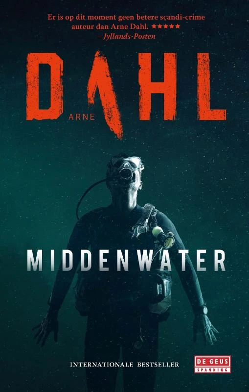 Middenwater – Arne Dahl – boek cover