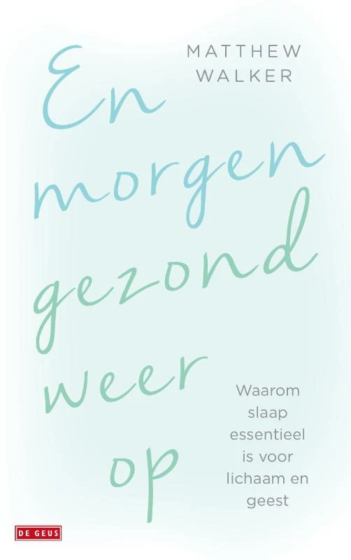 Slaap – Matthew Walker – boek cover