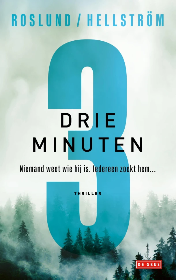 Drie minuten – Anders Roslund – boek cover