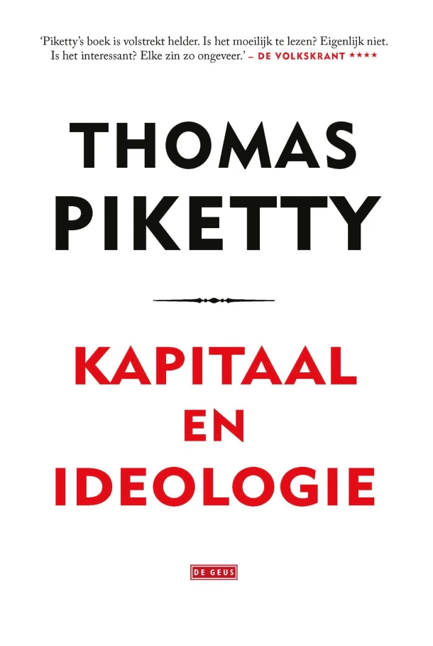 Kapitaal en ideologie – Thomas Piketty – boek cover