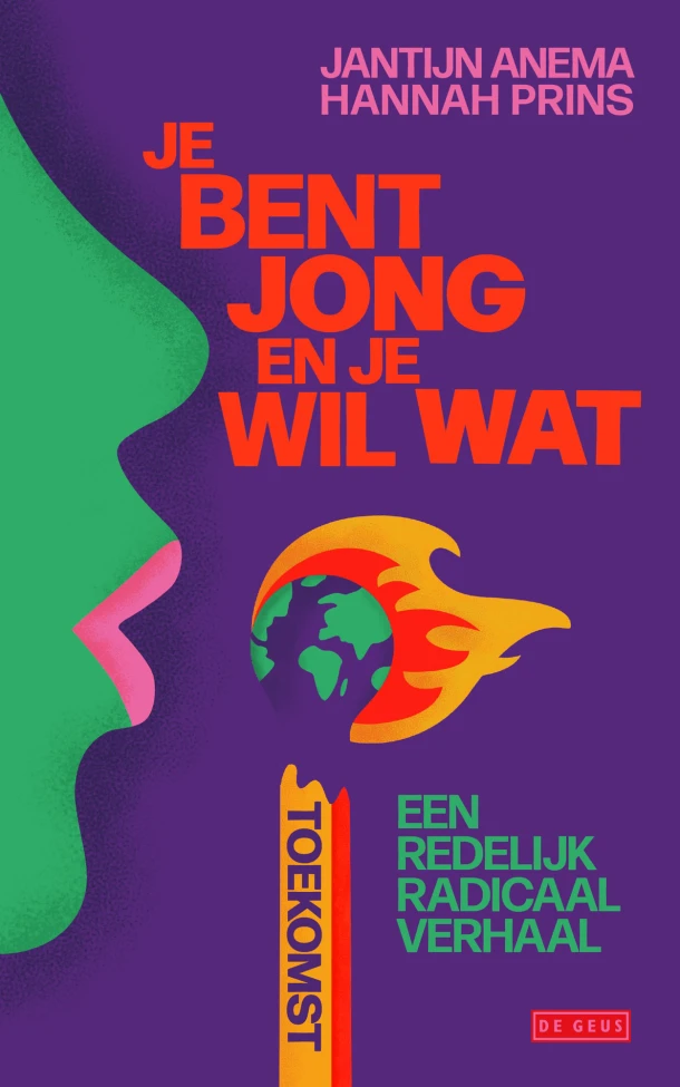 Je bent jong en je wil wat toekomst – Hannah Prins – boek cover