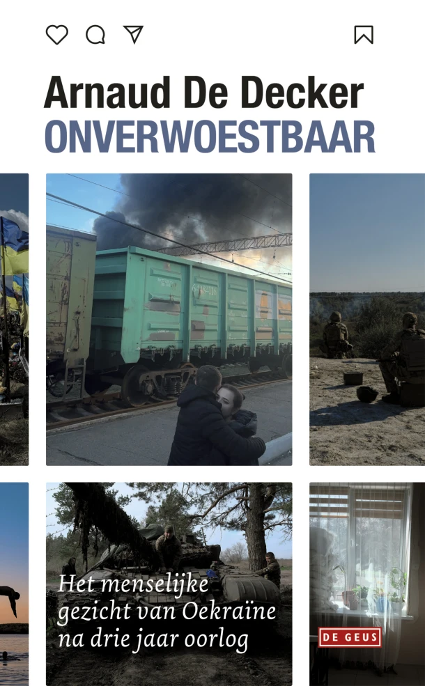 Onverwoestbaar – Arnaud de Decker – boek cover