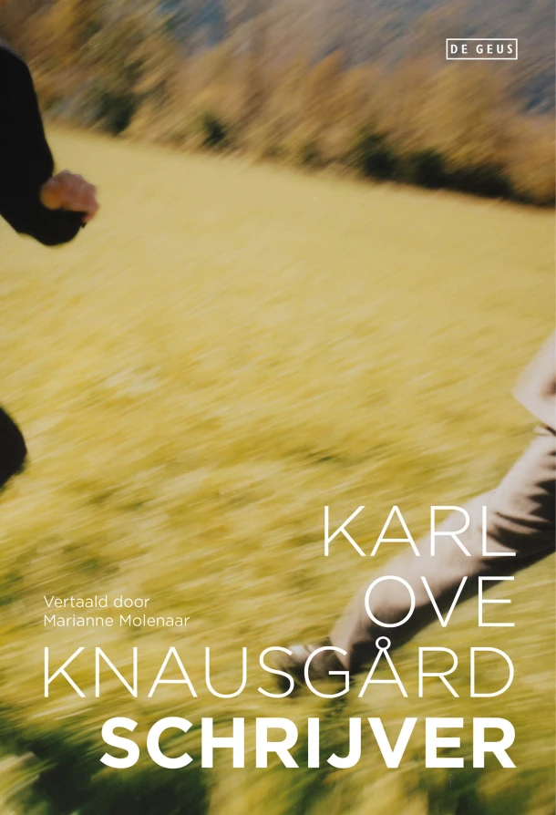 Schrijver – Karl Ove Knausgård – boek cover