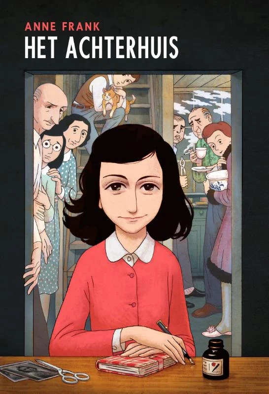 Het achterhuis – Anne Frank – boek cover
