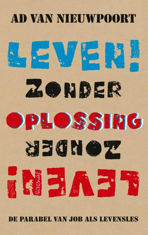 Leven zonder oplossing – Ad van Nieuwpoort – boek cover