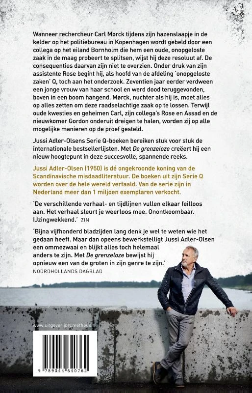 De grenzeloze – Jussi Adler-Olsen – boek cover