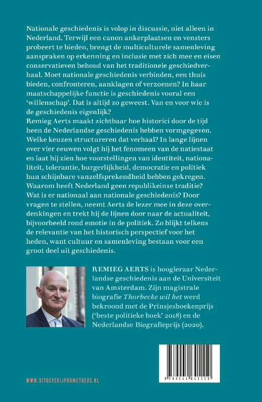 Denkend aan Nederland – Remieg Aerts – boek cover