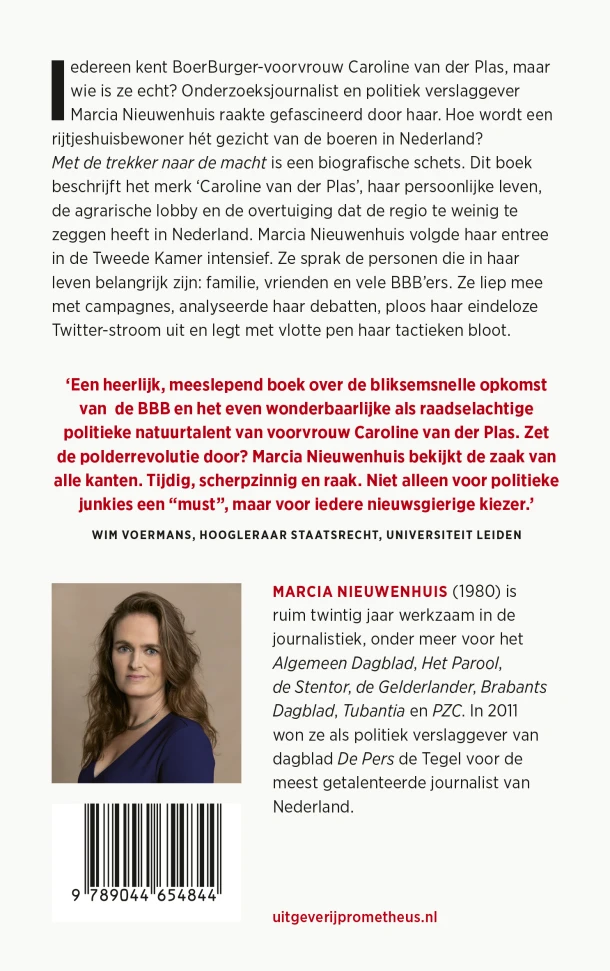 Met de trekker naar de macht – Marcia Nieuwenhuis – boek cover