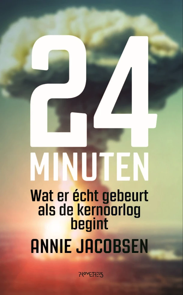 24 minuten – Annie Jacobsen – boek cover