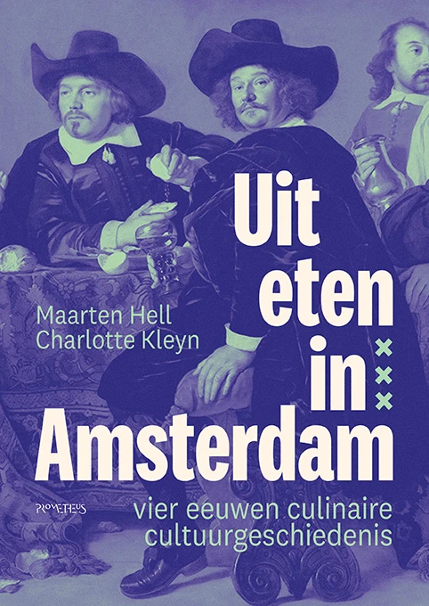 Uit eten in Amsterdam – Maarten Hell – boek cover