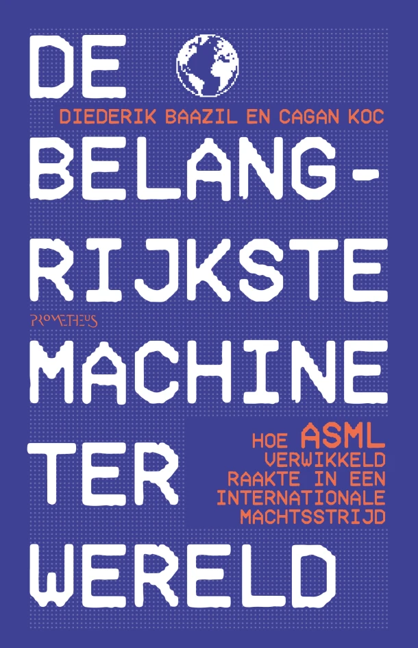 De belangrijkste machine ter wereld – Diederik Baazil – boek cover