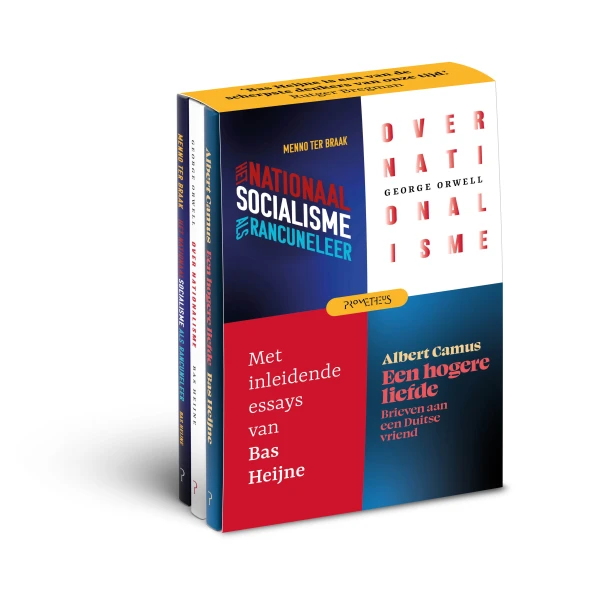 Bas Heijne: Drie beroemde essays tegen nationalisme – Bas Heijne – boek cover