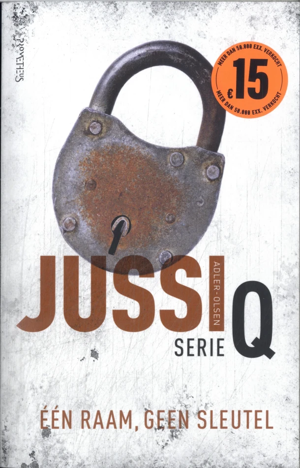 Eén raam, geen sleutel – Jussi Adler-Olsen – boek cover