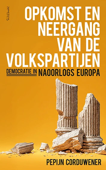 Opkomst en neergang van de volkspartijen – Pepijn Corduwener – boek cover