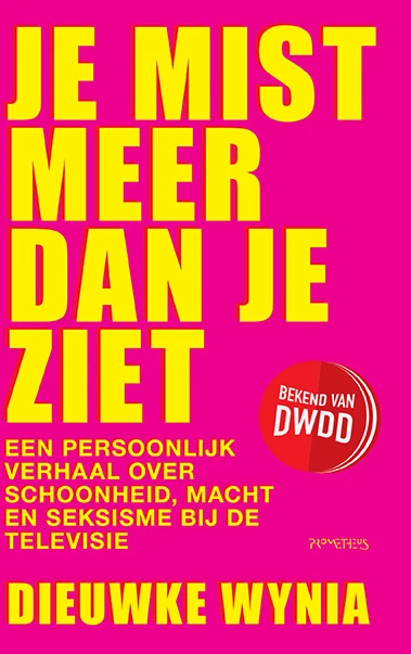 Je mist meer dan je ziet – Dieuwke Wynia – boek cover