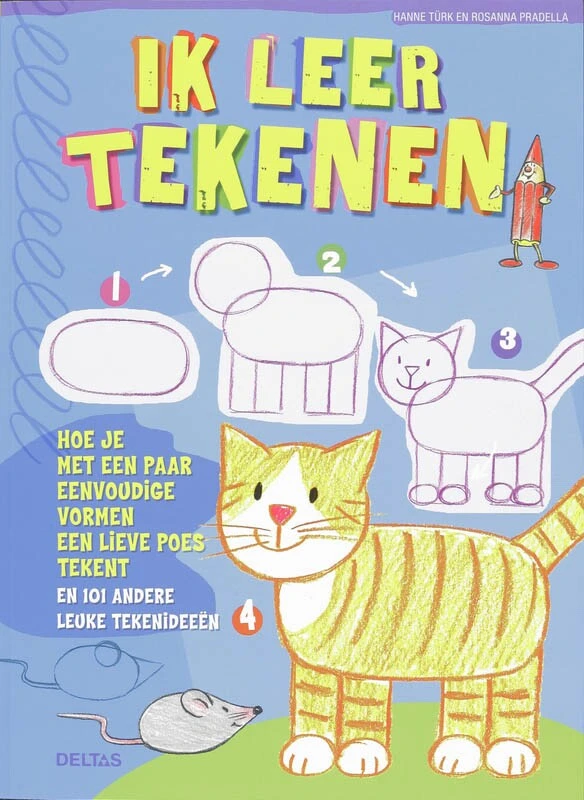 Ik leer tekenen – H. Turk – boek cover