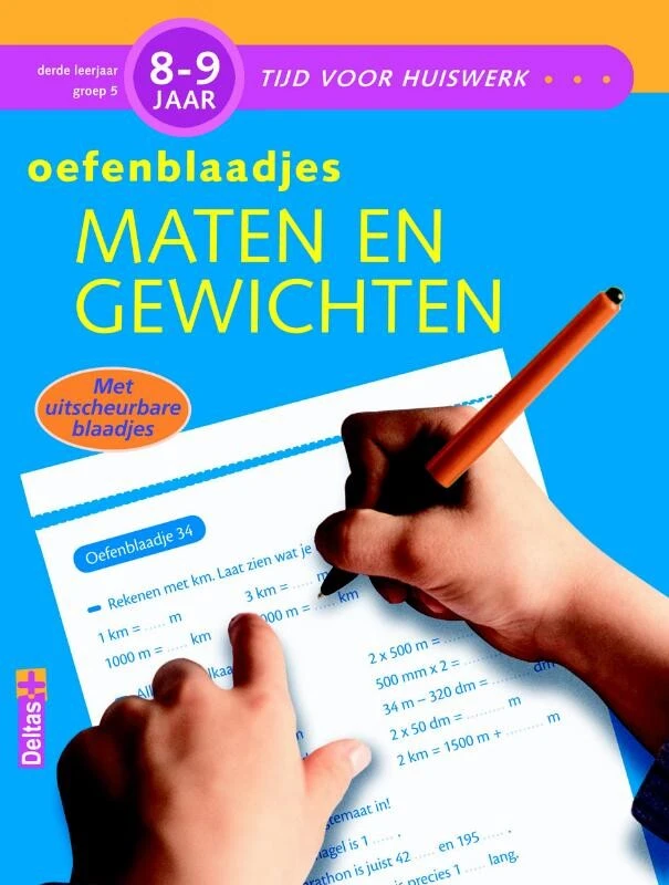 Oefenblaadjes Maten en gewichten – Els Machiels – boek cover