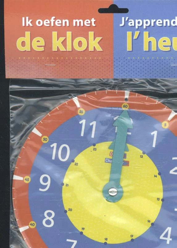 Ik oefen met de klok – boek cover