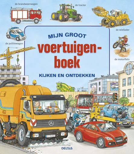 Mijn groot voertuigenboek – Kristoff Willekens – boek cover