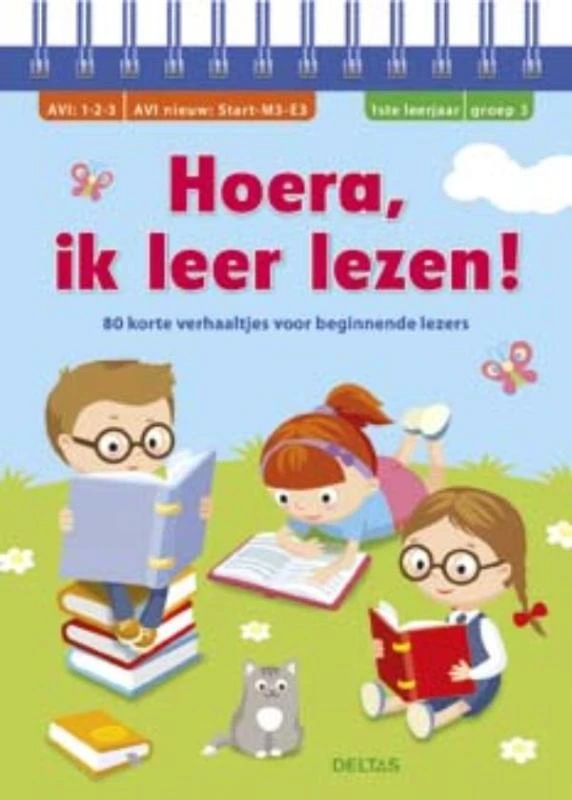 Hoera, ik leer lezen! 1ste leerjaar - groep 3 – ZNU – boek cover