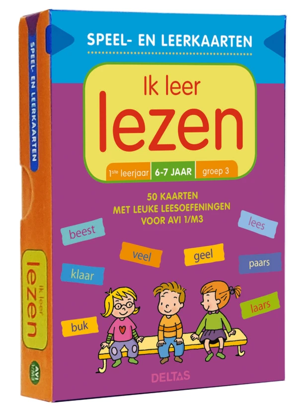 Speel- en leerkaarten - Ik leer lezen (6-7 j.) – Alja Verdonck – boek cover