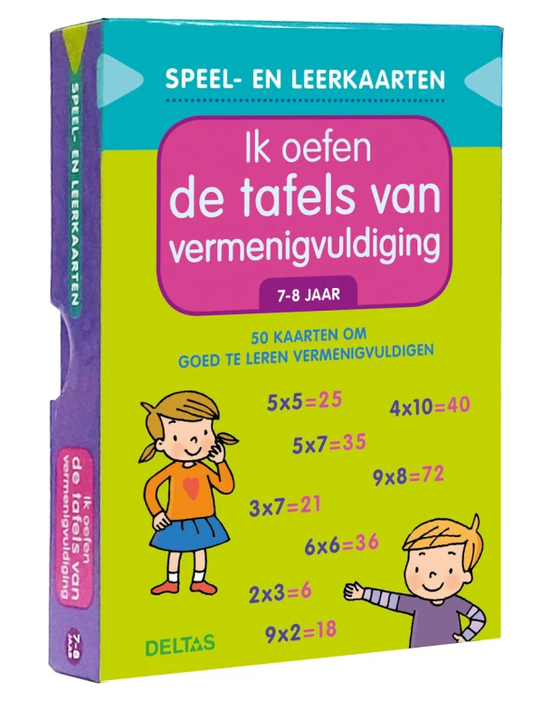 Ik oefen de tafels van vermenigvuldiging 7-8 jaar – ZNU – boek cover
