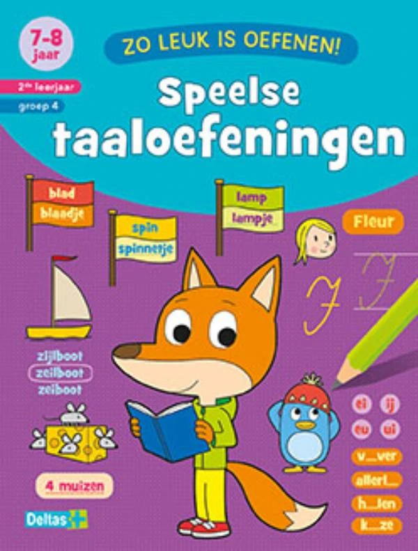 7-8 jaar 2de leerjaar groep 4 – ZNU – boek cover