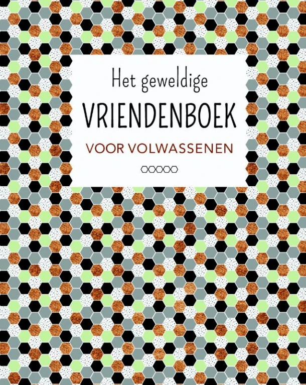 Het geweldige vriendenboek voor volwassenen – boek cover