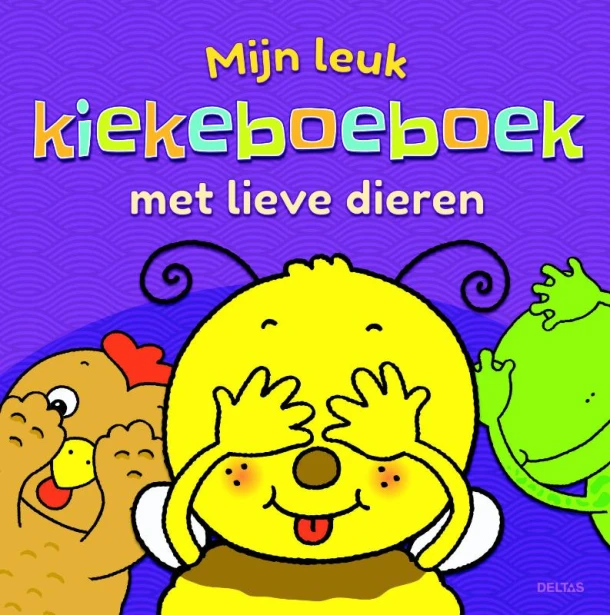 Mijn leuk kiekeboeboek met lieve dieren – Anita Engelen – boek cover