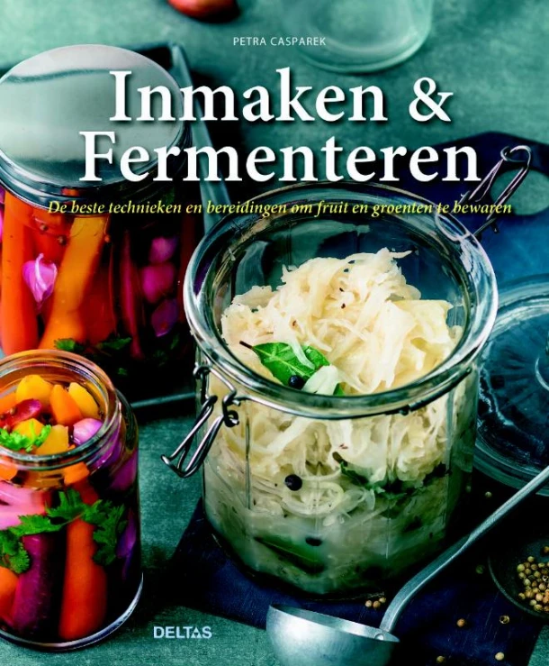 Inmaken & fermenteren – Petra Casparek – boek cover
