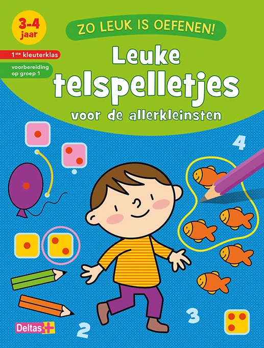 3-4 jaar - 1ste kleuterklas - voorbereiding op groep 1 – ZNU – boek cover