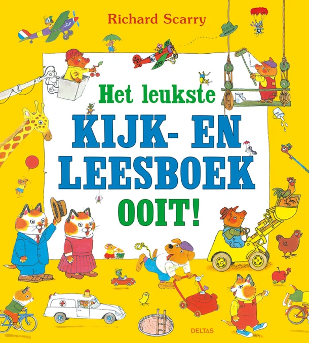 Het leukste kijk- en leesboek ooit! – Richard Scarry – boek cover