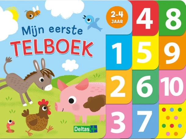 Mijn eerste telboek – Anita Engelen – boek cover