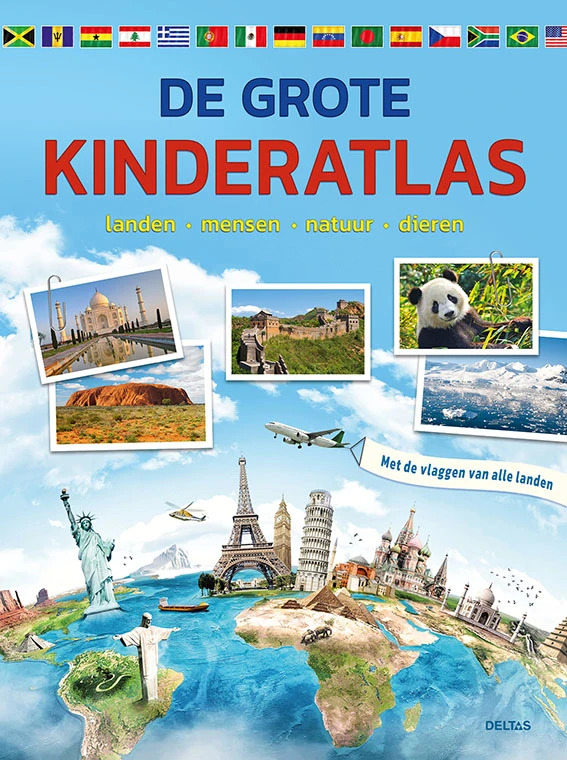 De grote kinderatlas – Andrea Schwendemann – boek cover