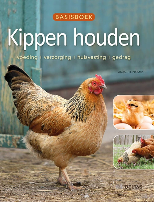 Basisboek Kippen houden – Anja Steinkamp – boek cover