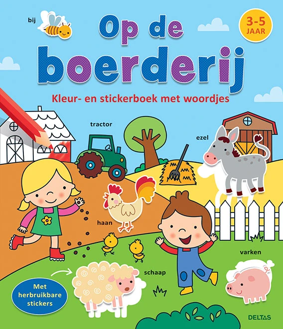Op de boerderij 3-5 jaar – ZNU – boek cover