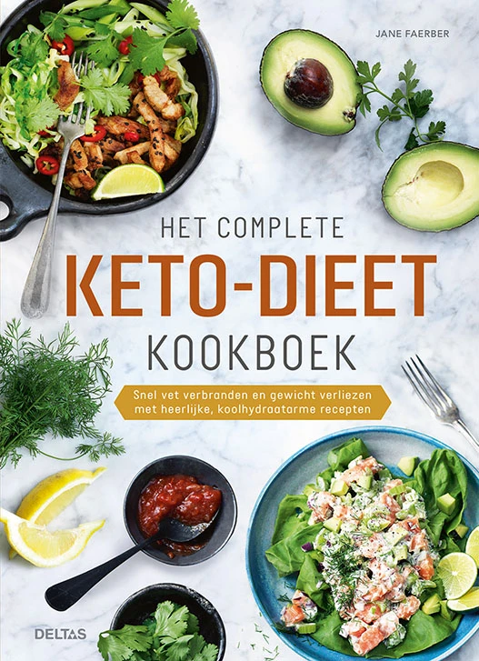 Het complete keto-dieet kookboek – Jane Faerber – boek cover