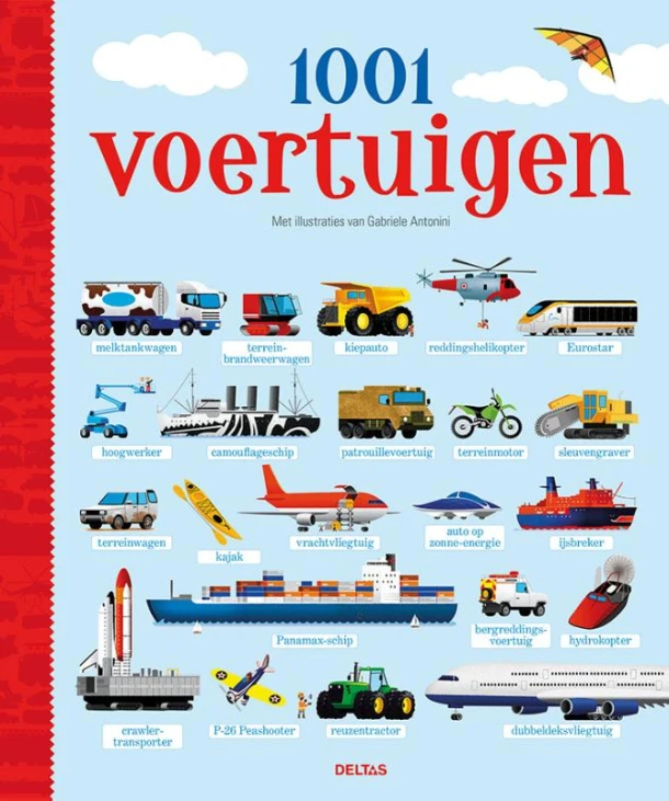 1001 voertuigen – Rachel Wilkie – boek cover
