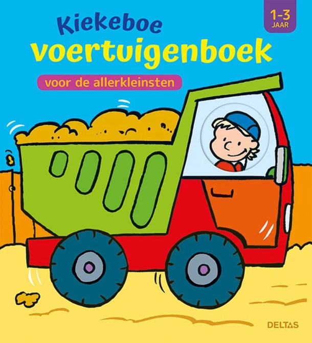 Kiekeboe voertuigenboek voor de allerkleinsten – Mario Boon – boek cover