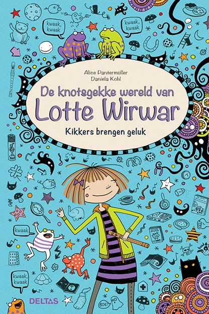 De knotsgekke wereld van Lotte Wirwar – Alice Pantermaller – boek cover